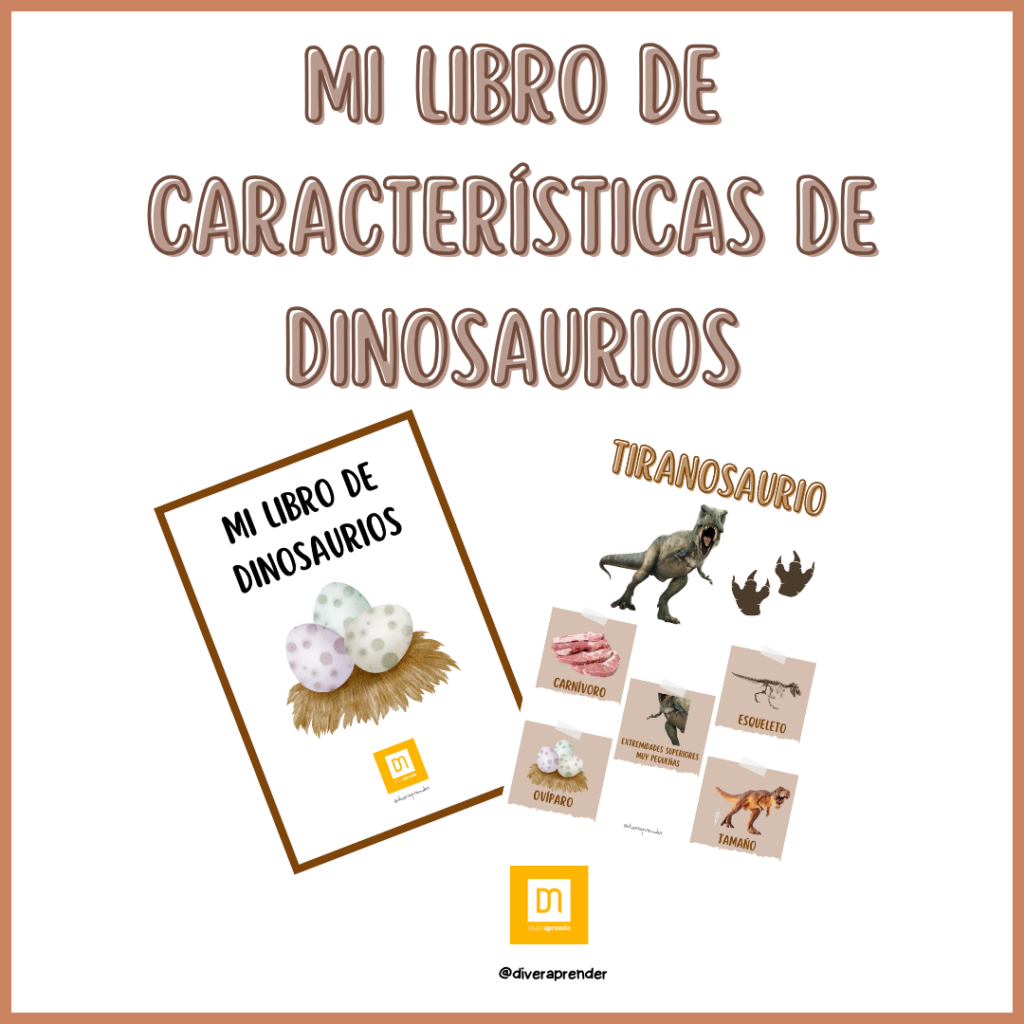 Mi libro de características de dinosaurios