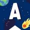 Banderines abecedario universo - Imagen 2