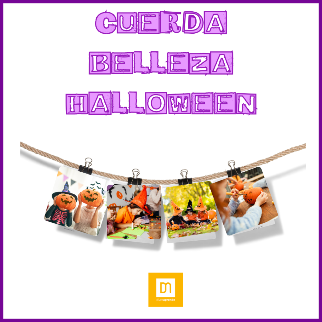 Cuerda belleza Halloween