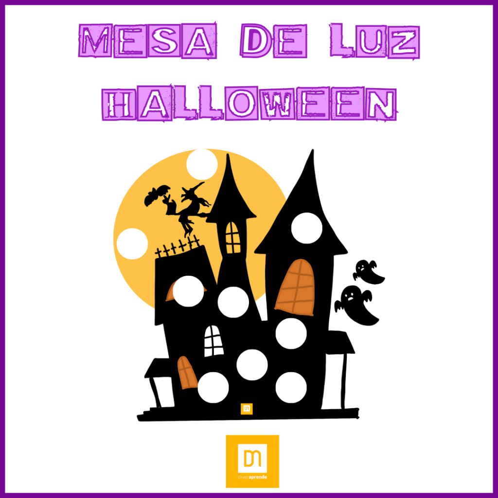 Contadores mesa de luz halloween