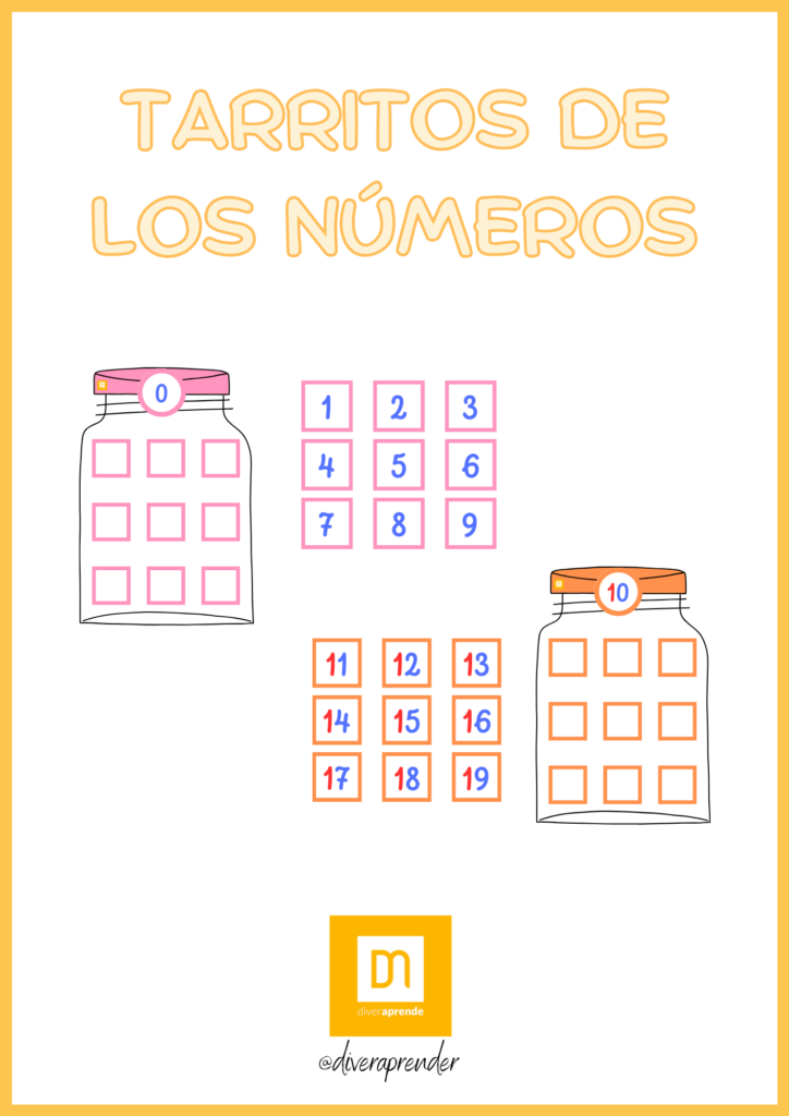 Tarritos de los números