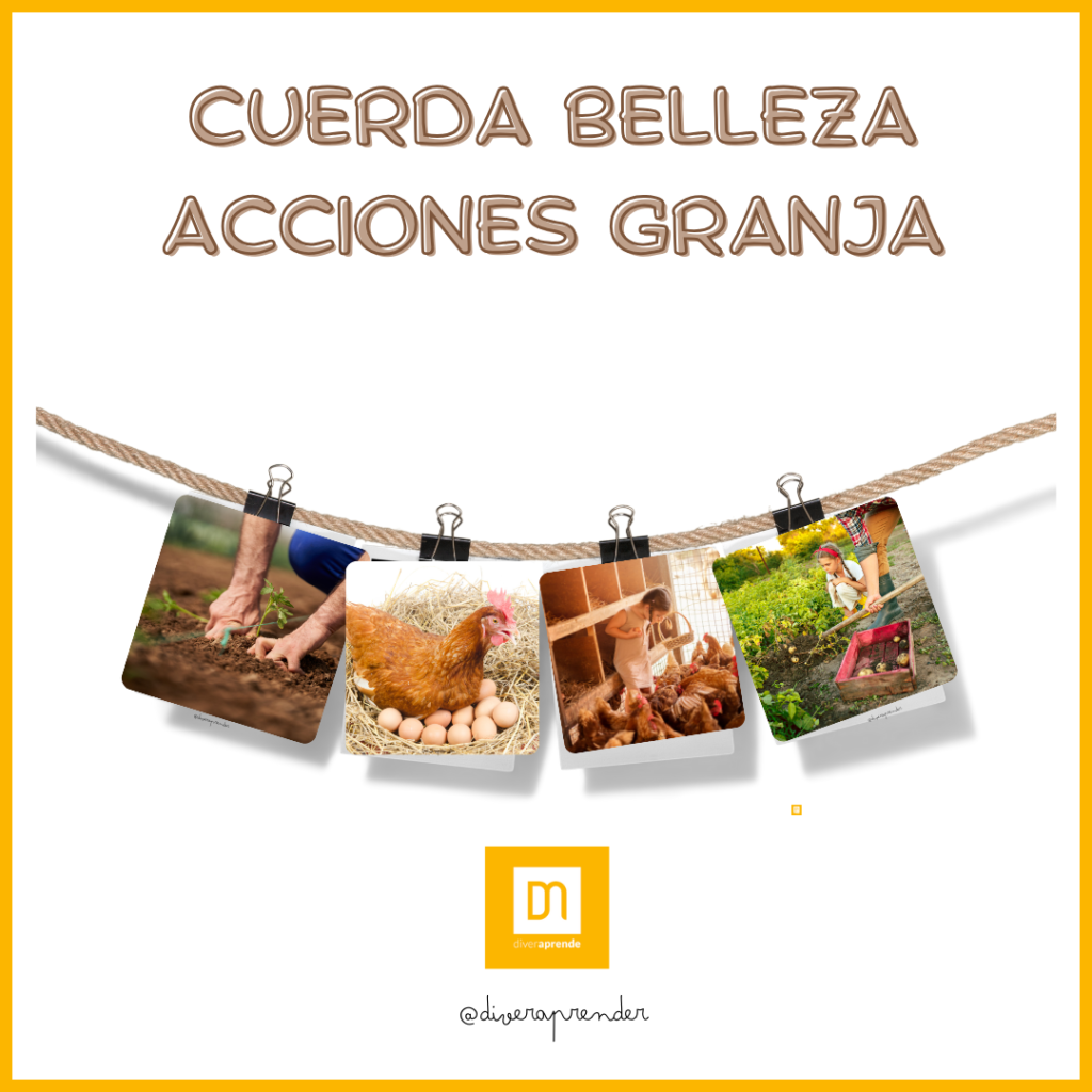 Cuerda belleza acciones de la granja