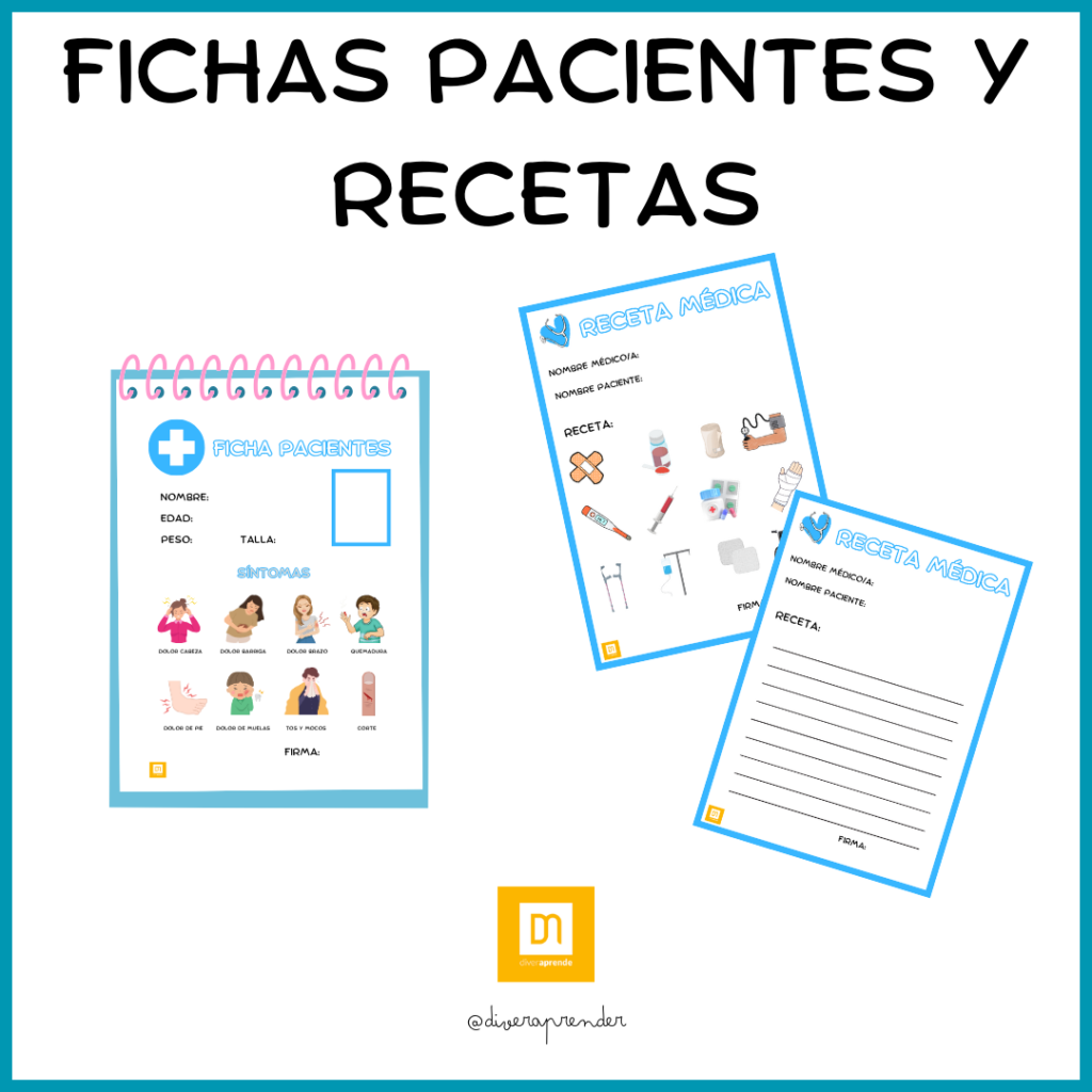 FICHAS PACIENTES Y RECETAS MÉDICAS