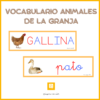 Vocabulario animales de la granja