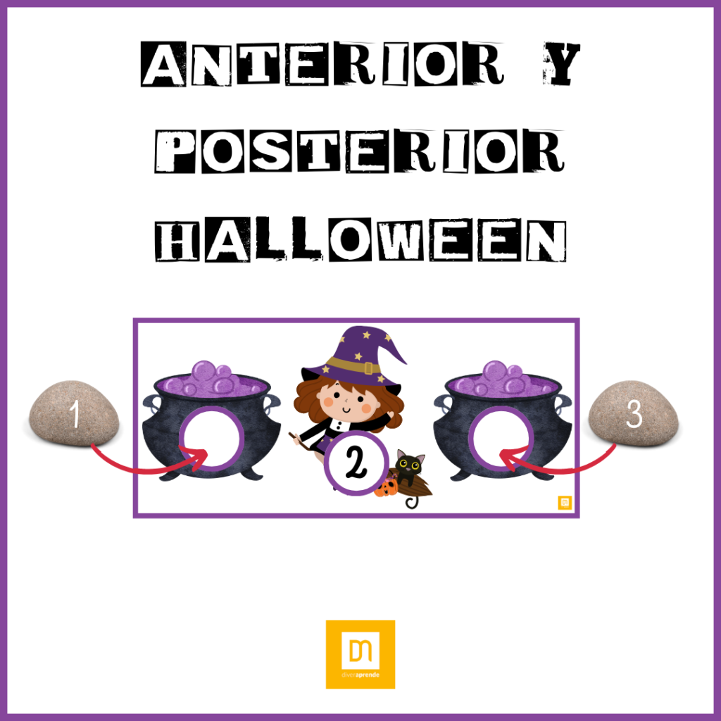 Anterior y posterior halloween