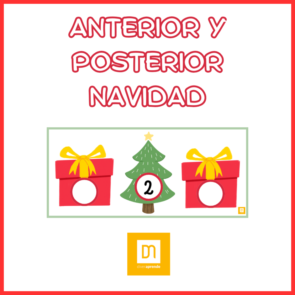 Anterior y posterior navidad