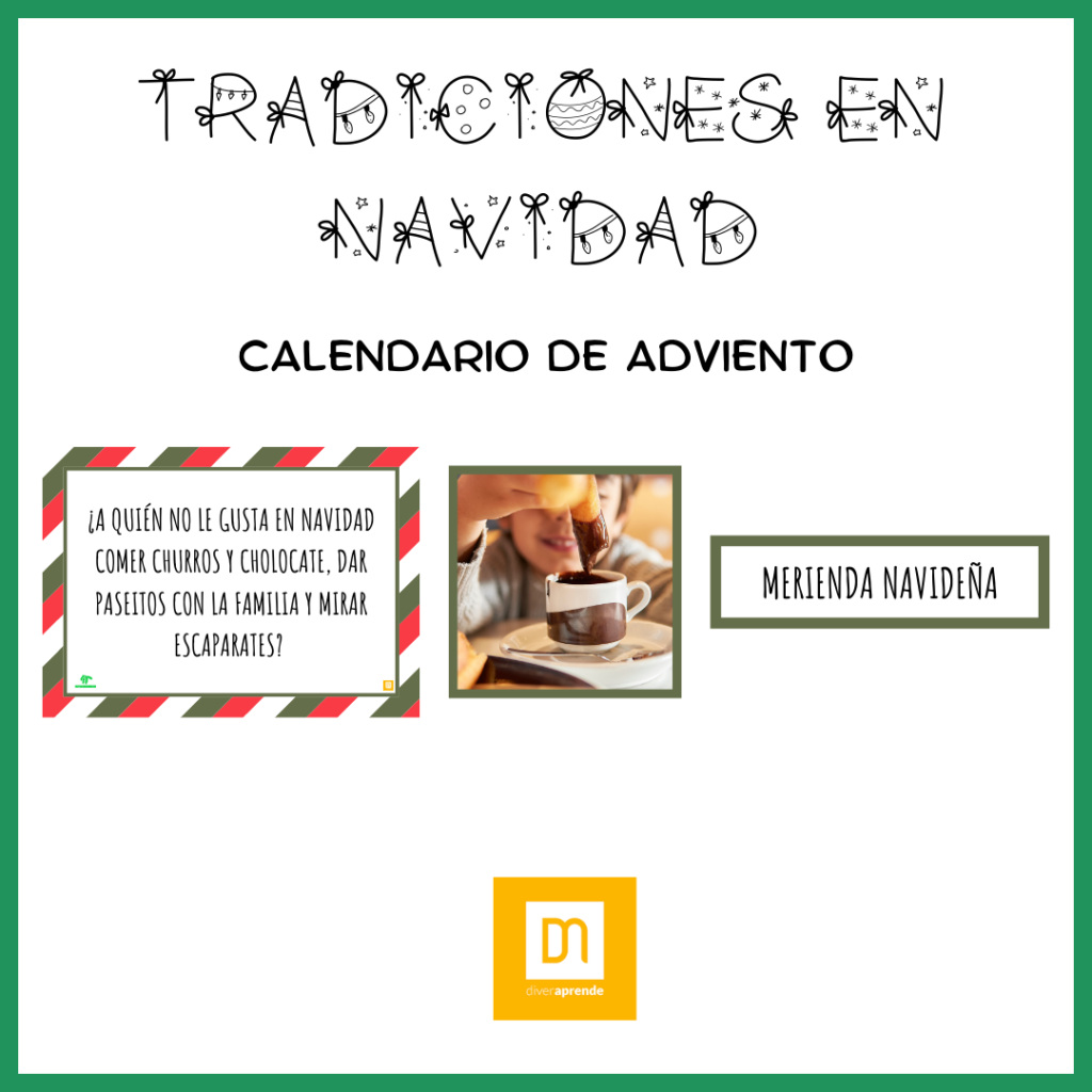 Calendario de adviento: tradiciones navideñas