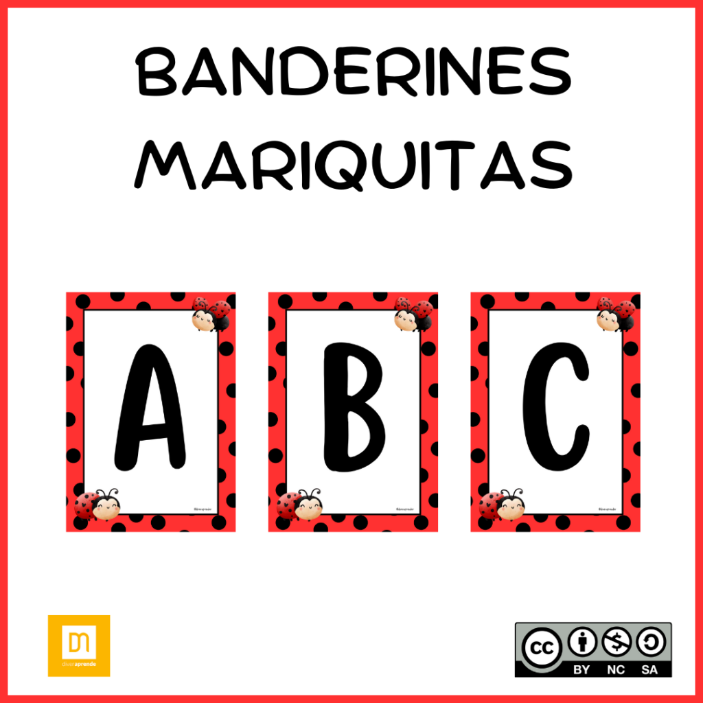 Banderines "mariquitas"