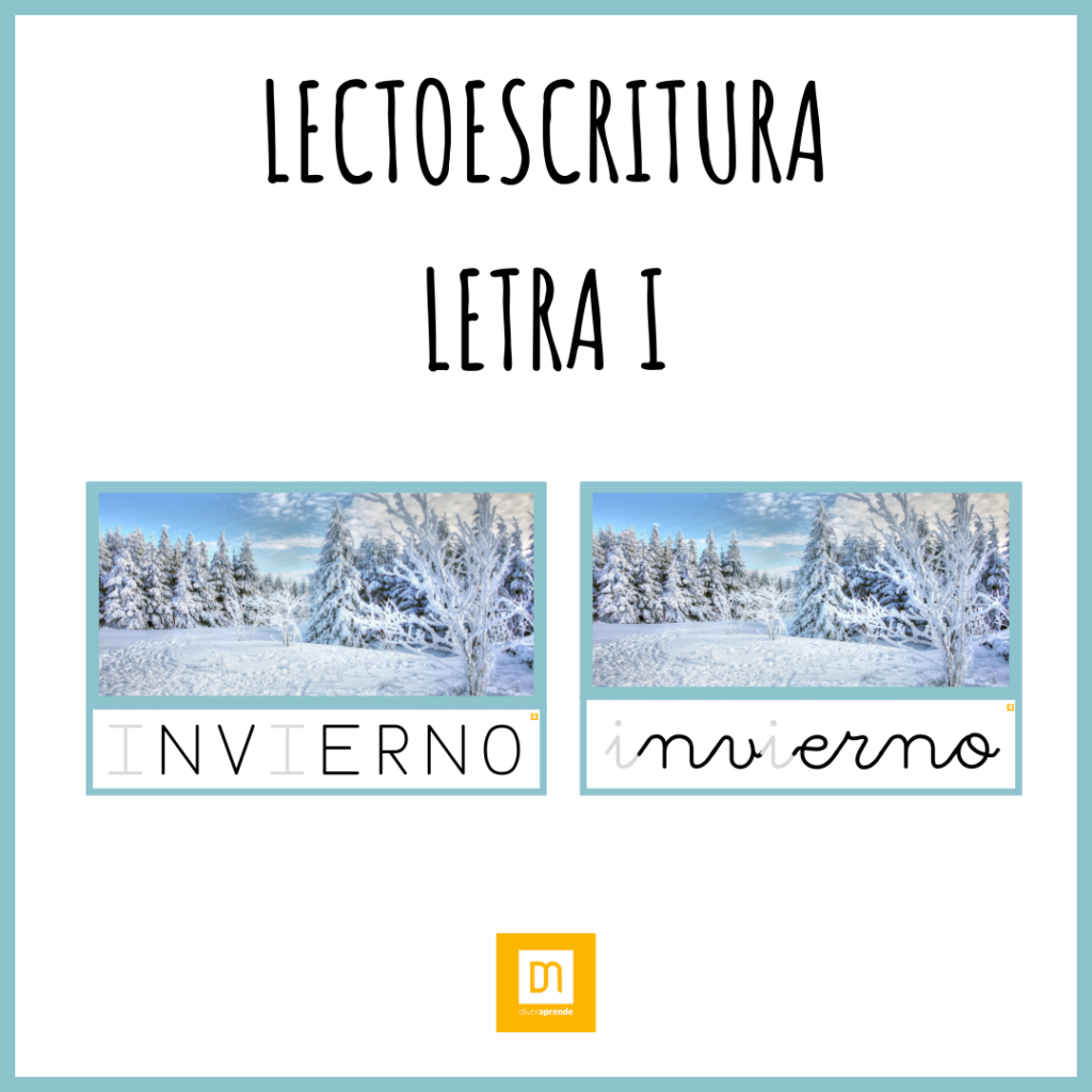 Lectoescritura letra I