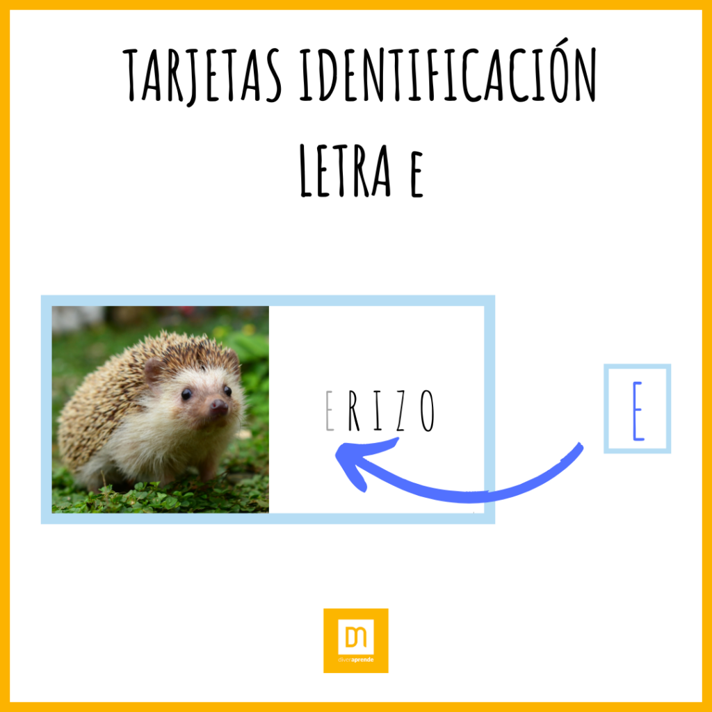 Tarjeta identificación vocal E