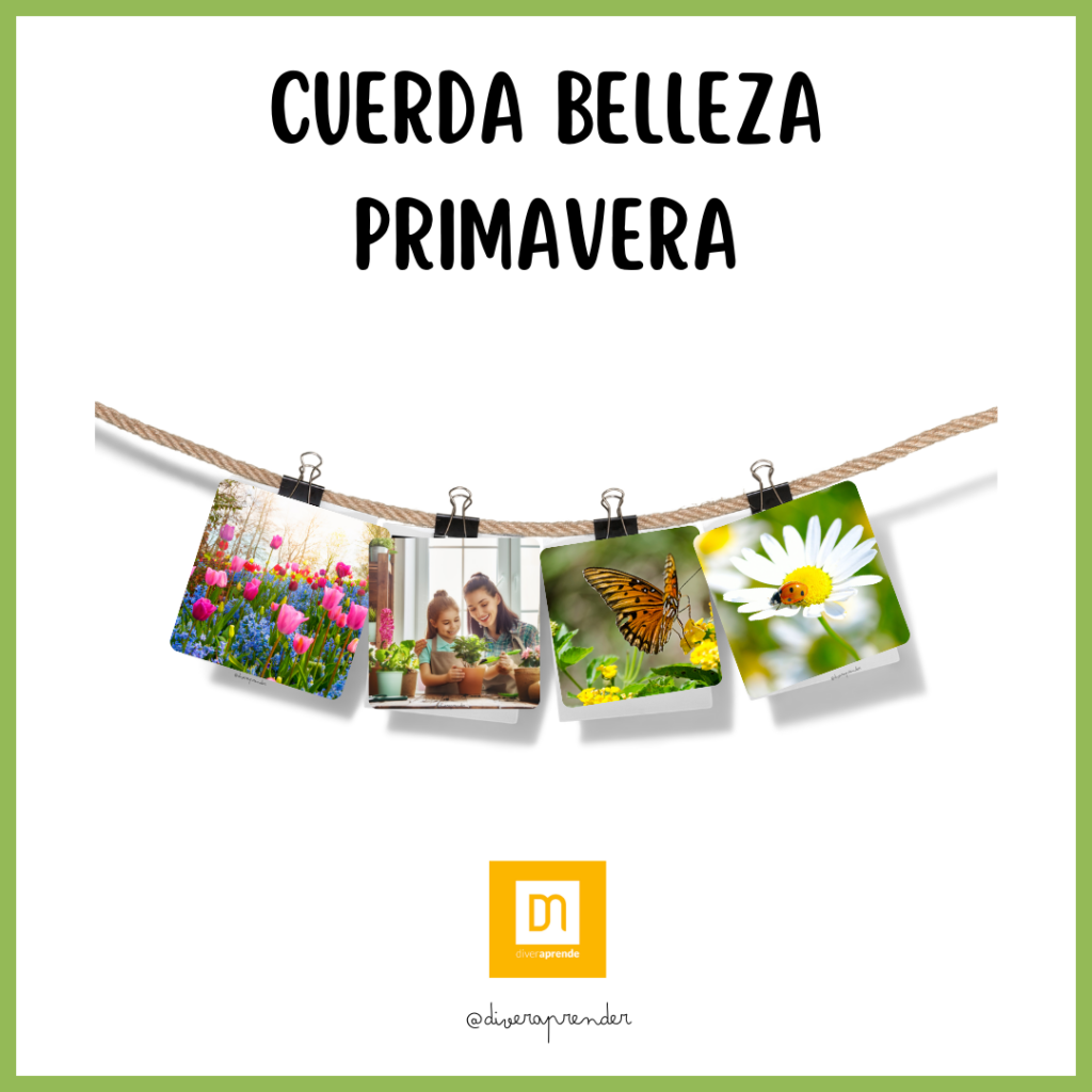 Cuerda belleza primavera
