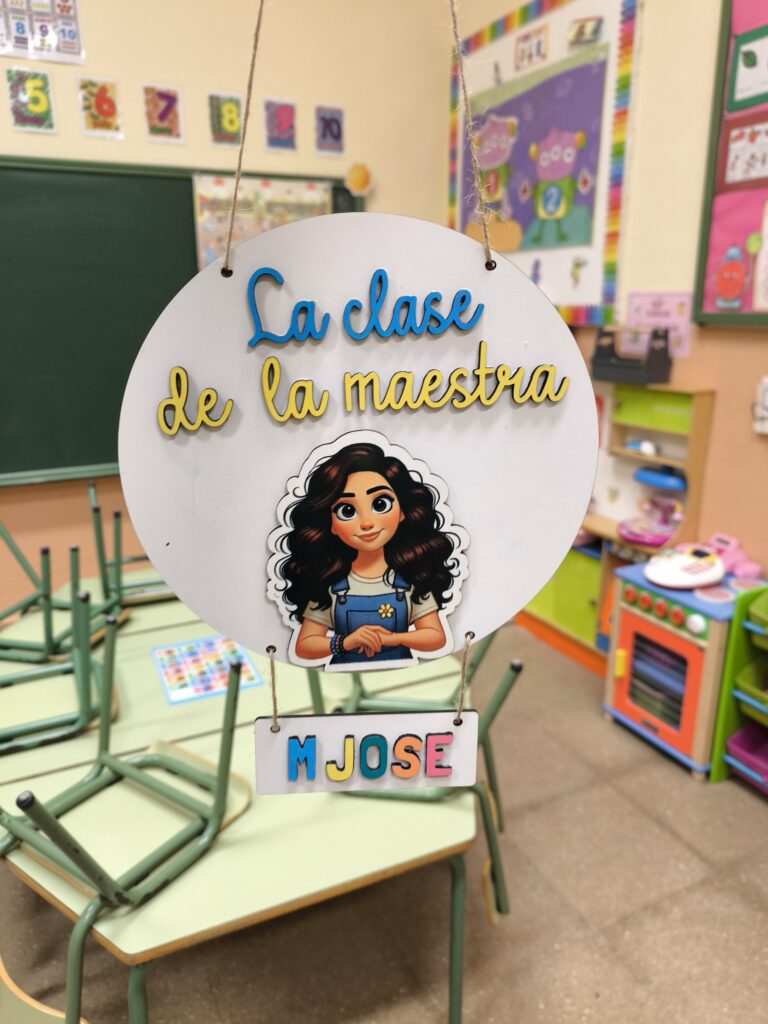 Placa clase.