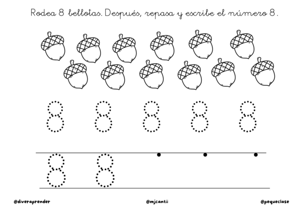 Cuaderno de los números BYN - Imagen 16