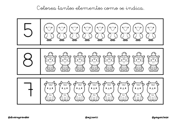 Cuaderno de los números BYN - Imagen 17