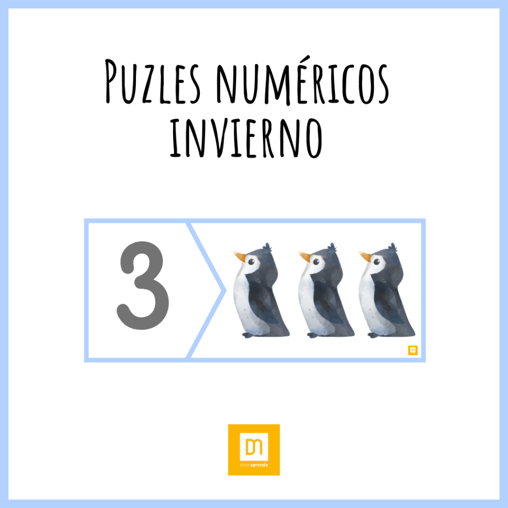 Puzles numéricos invierno