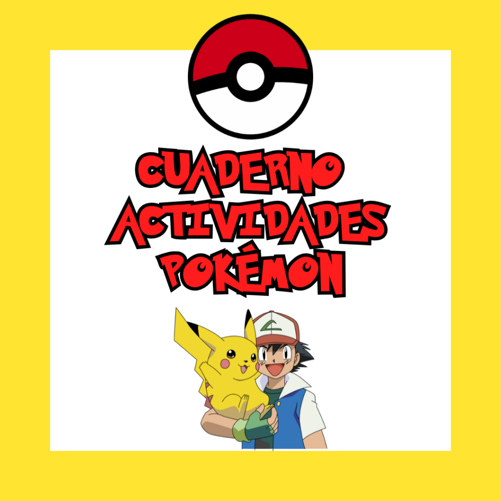 Cuaderno Pokémons primaria