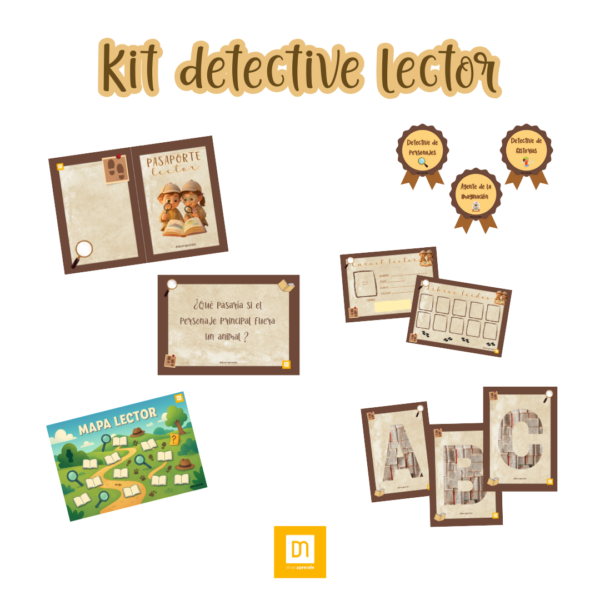 Kit detective lector