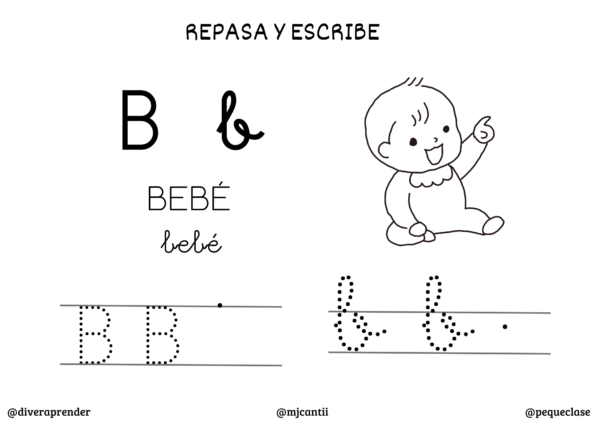 Cuaderno lecto nivel 4 "LL, B, V, Z, C, R, RR, F". Blanco y negro. - Imagen 4