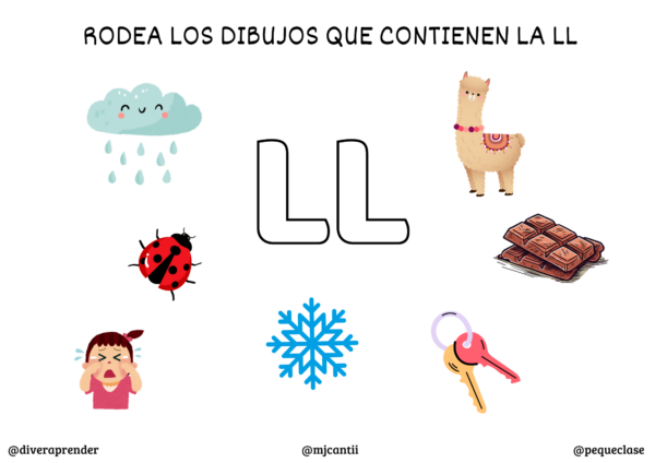 Cuaderno lecto nivel 4 "LL, B, V, Z, C, R, RR, F". Color - Imagen 3