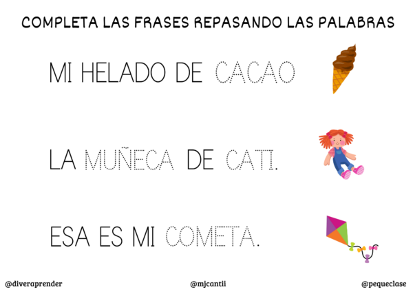 Cuaderno lecto nivel 4 "LL, B, V, Z, C, R, RR, F". Color - Imagen 11